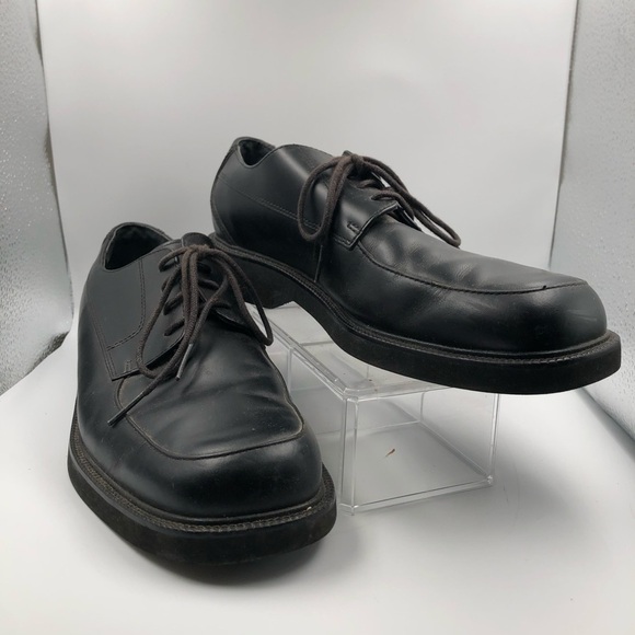 Rockport Men\'s Black Lace Up Leather Shoes Sz 10M main image 12